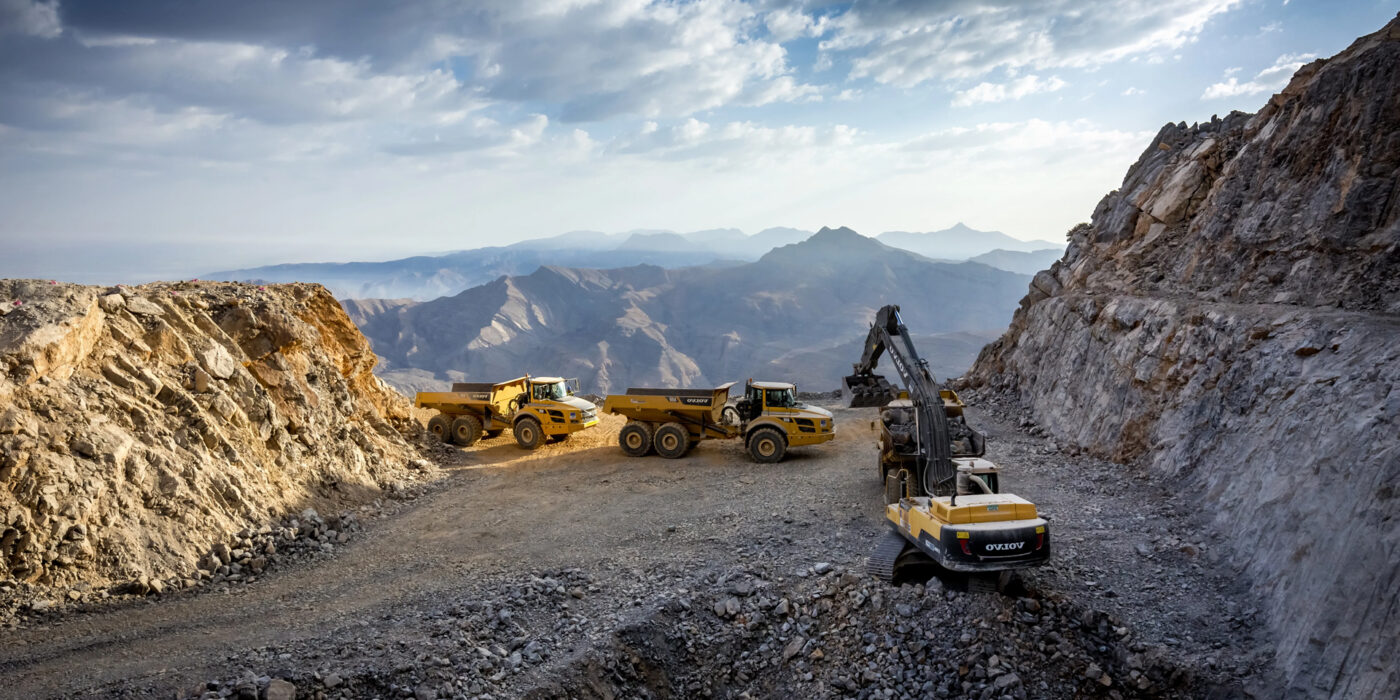 Construction of Truck Road – Mina Zayed Area
