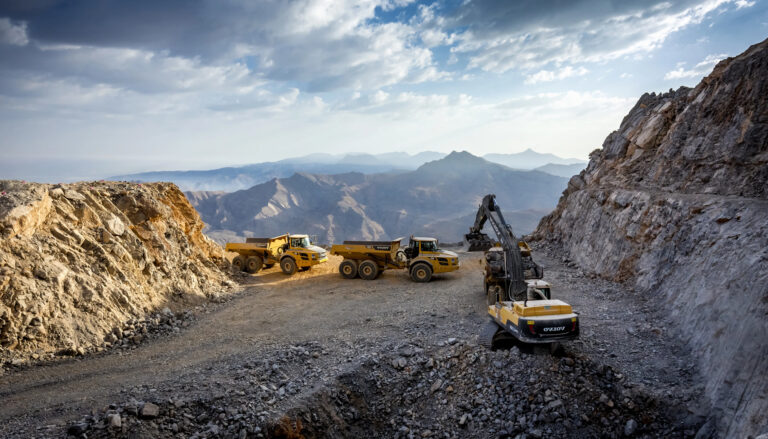 Construction of Truck Road – Mina Zayed Area