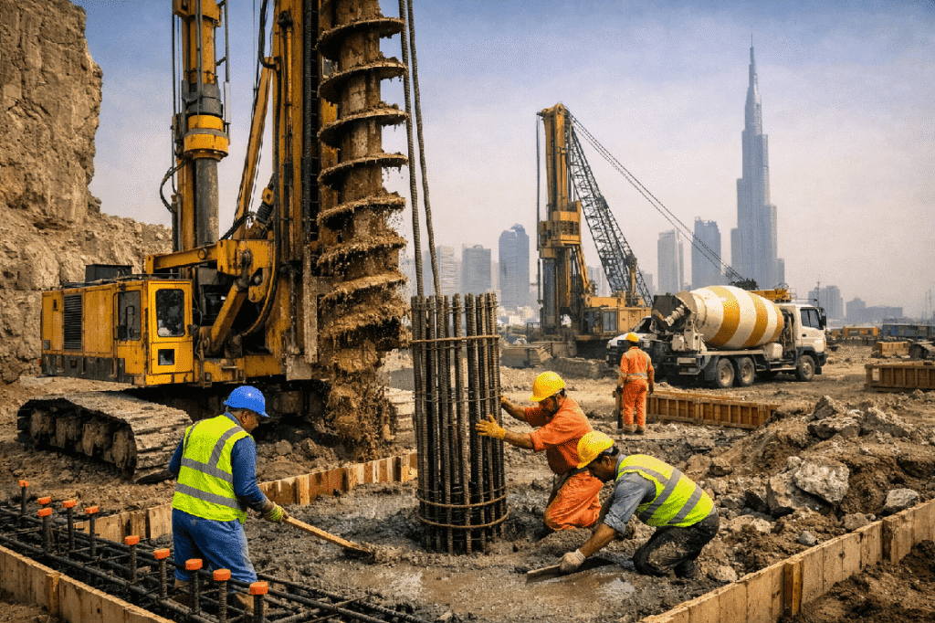 Piling work UAE wide
